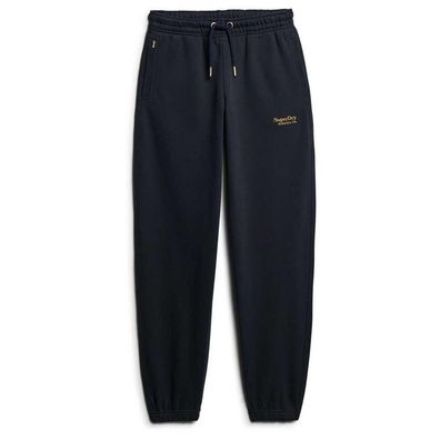 Hose Superdry Essential Logo Cuff Sweat Pants Blau