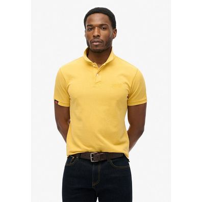 Polo Superdry M1110439A-07K Gelb Pigment