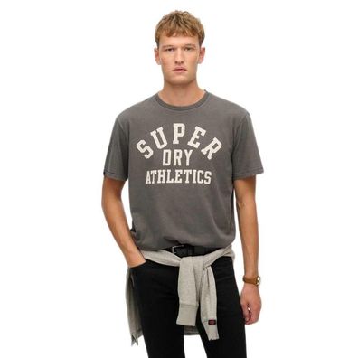 T-Shirt Superdry M1012176A-00Q Kurzarm Grau