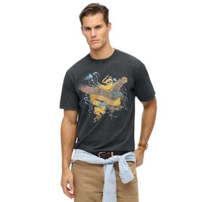 T-Shirt Superdry Biker Rock Graphic Loose