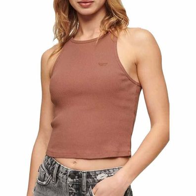 Top Superdry Essential Logo Racer ärmellos Damen