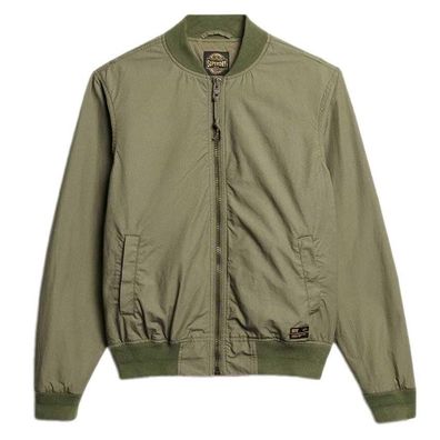 Blouson Superdry Leichter MA1 Bomber in Olivgrén