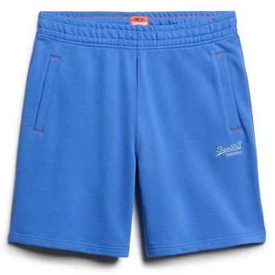 Short Superdry Essential Logo Ub Sweat Shorts Blau Chambray