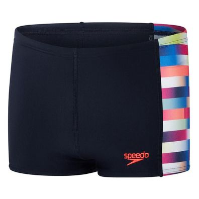 Badehose Speedo Digital Panel Blau fér Jungen