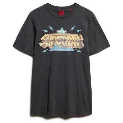 T-Shirt Superdry Rock Band Logo Relaxed