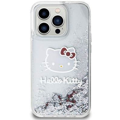 Handyhélle Sourcing Hello Kitty Liquid Glitter Charms Silber
