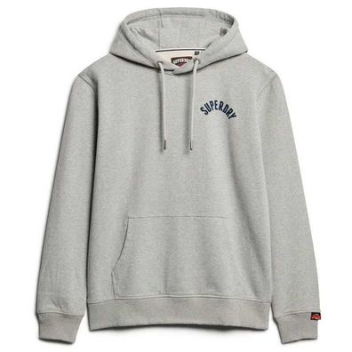 Sweatshirt Superdry mit Kapuze, Grau, lockere Passform