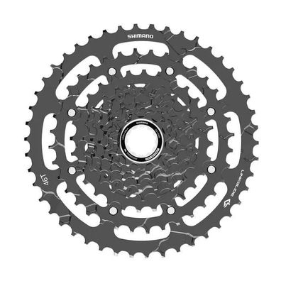 Fahrradkassette Shimano Cues CS-LG400 Silber