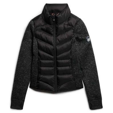 Jacke Superdry Storm Hybrid Slim Fit Schwarz