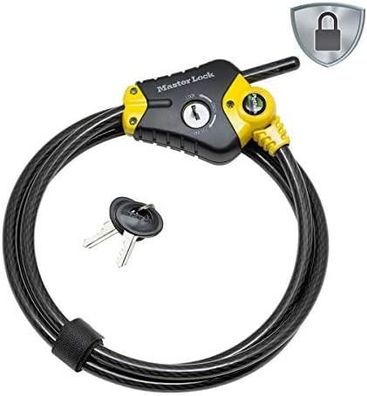 Kabelschloss Master Lock Pythonâ?¢ nÂº 8420EURD 10 mm Durchmesser, 4,5 m