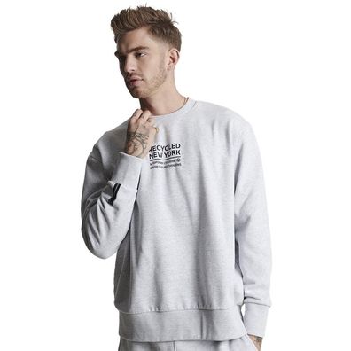 Sweatshirt Superdry Oversized Recycelt Grau
