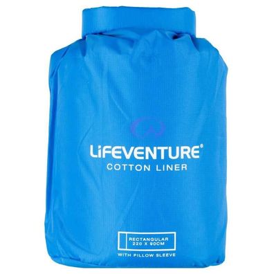 Schlafsack-Inlett Lifeventure Rechteckig Baumwolle