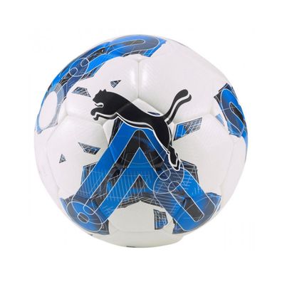 Fußball Puma Orbita 5 Hyb Weiß und Elektrisch Blau