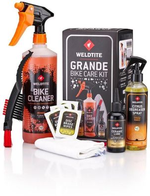 Fahrradpflege Weldtite Grande Bike Care Kit Komplettes Reinigungsset