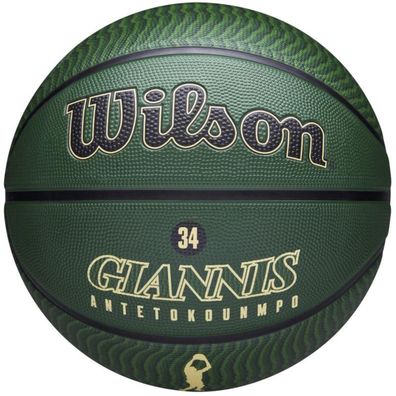 Basketball Wilson NBA Player Icon Giannis Antetokounmpo grén