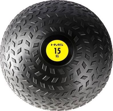 Slam Ball HMS 15 kg schwarz und gelb