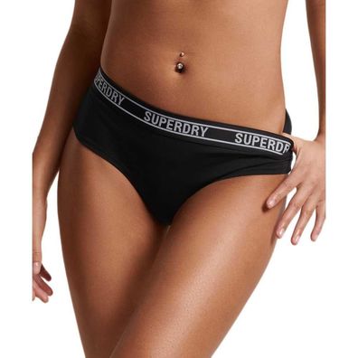 Culotte Superdry Multi Logo schwarz/monochrome