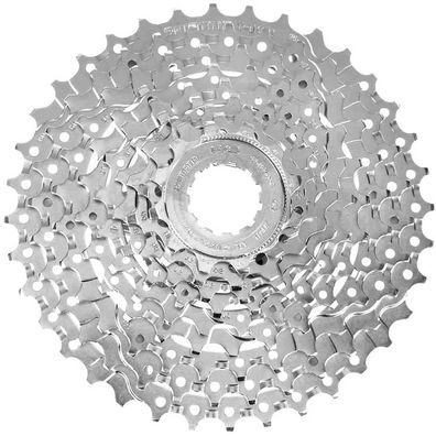 Fahrradzubehör Shimano Alivio CS-HG400 9-Gang Kassette, silber