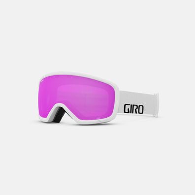 Skibrille Giro Stomp Weiß fér Kinder