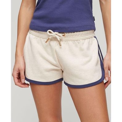 Short Superdry Athletic Essentials Logo Racer Beige