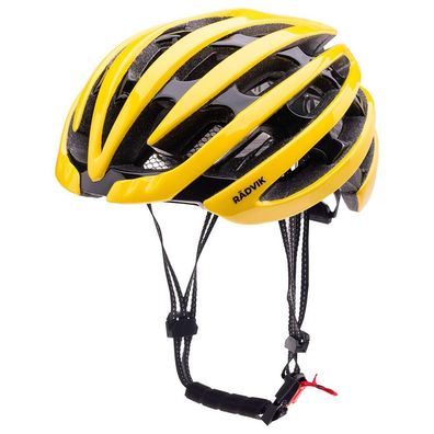 Fahrradhelm Radvik Peleton schwarz und gelb