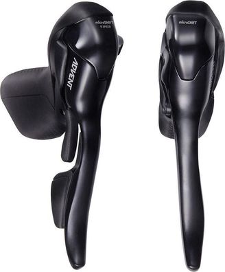 Fahrrad Schalthebel Microshift ADVENT 9-Gang, schwarz