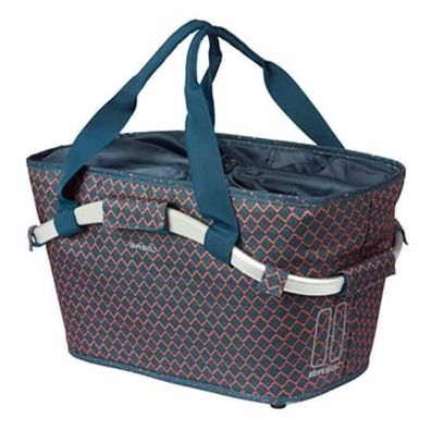 Fahrradkorb Basil Flair Carry All MIK blau marine, 22 Liter