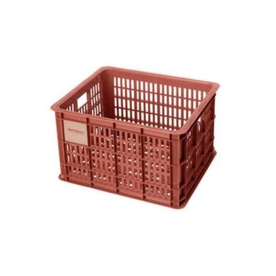 Fahrradkorb Basil M in Rot Terra, 29,5 Liter