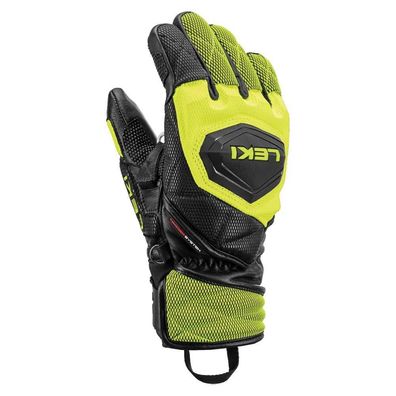 Skihandschuhe LEKI WCR Venom 3D Junior schwarz-grén