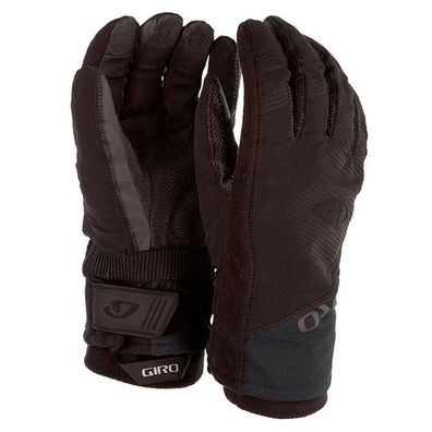 Fahrradhandschuhe Giro Proof schwarz, winddicht, isoliert