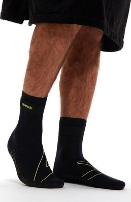 Schwimmsocken Speedo Neopren mit rutschfester Sohle, Größe L