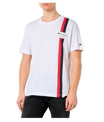 T-Shirt Champion Cuello Caja Weiß