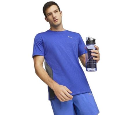 T-Shirt Puma RUN Favourite Blau