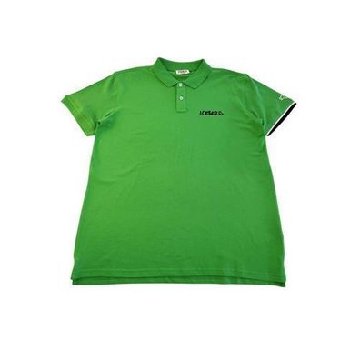 Iceberg Green Cotton Men Polo Shirt