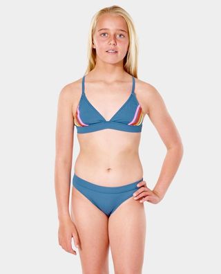 Badeanzug Rip Curl Surf Revival Blau fér Mädchen