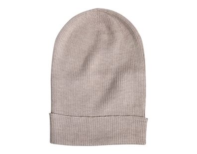 Dolce & Gabbana Beige Cashmere Knitted Winter Beanie Hat