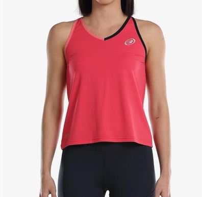 Damen Tanktop Bullpadel Framboise fér Padel