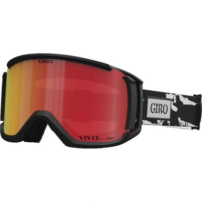 Skibrille Giro Revolt leichte, zylindrische Rahmen