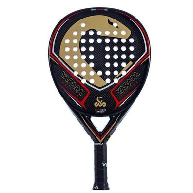 Padelschläger Vibora Yarara Classic Edition schwarz, gold, rot
