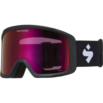 Skibrille Sweet Protection Firewall Rig Reflect, schwarz und bixbite