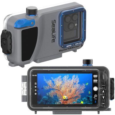 Unterwassergehäuse Sealife SportDiver S bis 30 Meter wasserdicht