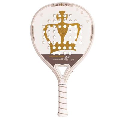 Padelschläger Black Crown Hurricane 3.0 Leichtgewicht