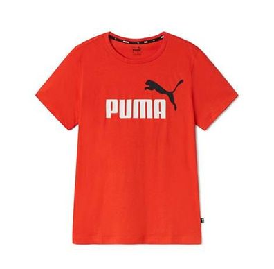 T-Shirt Puma Essential Logo Grau