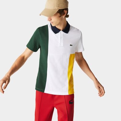 Poloshirt Lacoste Weiß Herren Kurzarm