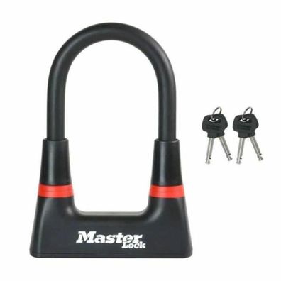 Rahmenschloss Master Lock mit doppelt Verriegelung, schwarz