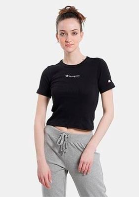 T-Shirt Champion Damen Schwarz