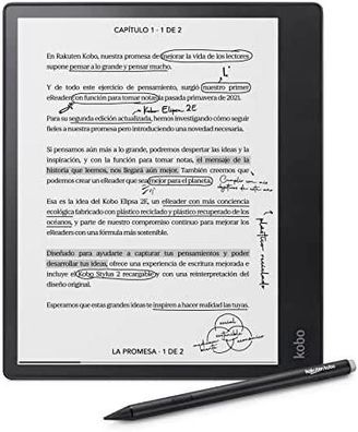 E-Reader Kobo Elipsa 2E mit 10,3 Zoll E Ink Carta Display