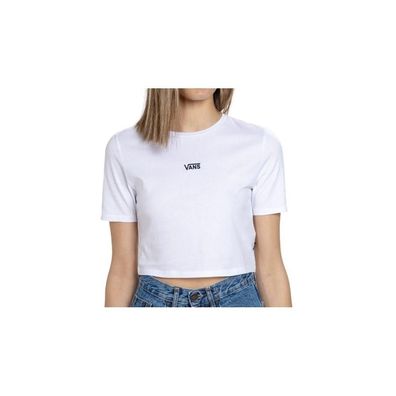 T-Shirt Vans Flying V Crop II Weiß