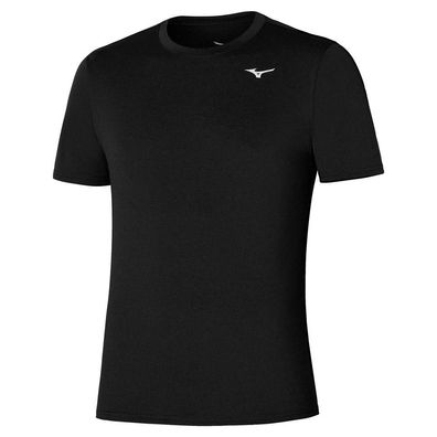 T-Shirt Mizuno Impulse Core schwarz, kurzärmelig