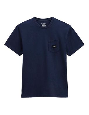 T-Shirt Vans mit aufgesetzter Tasche, Blau